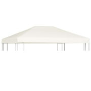 vidaXL Gazebo Top Cover Patio Canopy Roof Replacement Sunshade Outdoor Garden